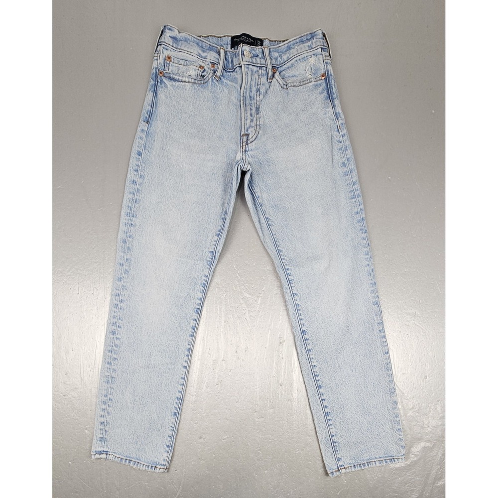 Abercrombie & Fitch Jeans Mens 29x30 Vintage Stretch Slim Denim Light Wash